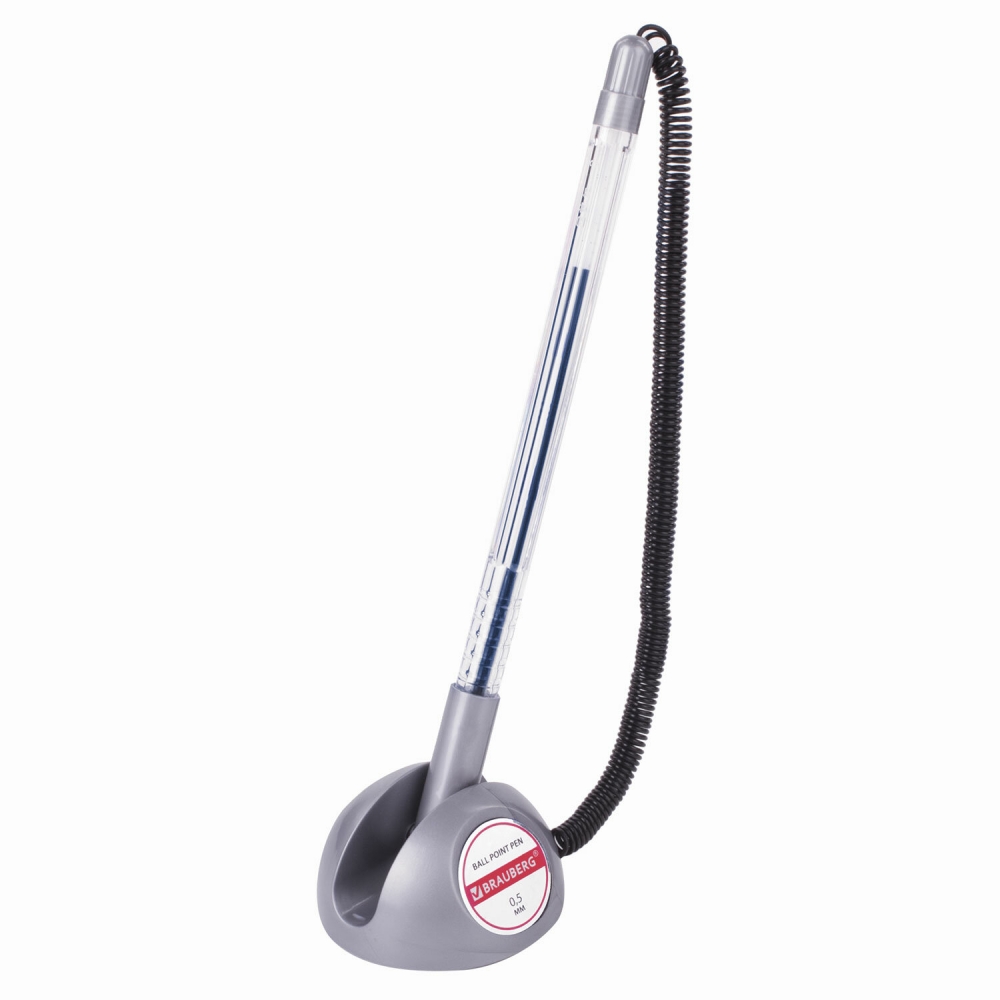 

Набор из 24 шт, Ручка шариковая настольная Brauberg Counter Pen, синяя, пружинка
