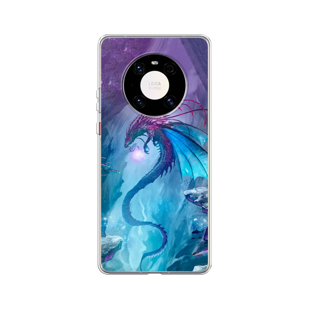 

Чехол Awog на Huawei Mate 40 Pro "Водный дракон", Голубой;фиолетовый;синий, 6104450-2