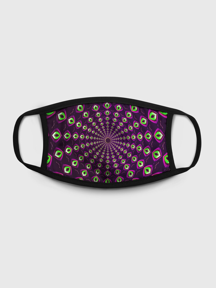 

Многоразовая маска унисекс Burnettie Fractal Sss, Разноцветный, Fractal Sss