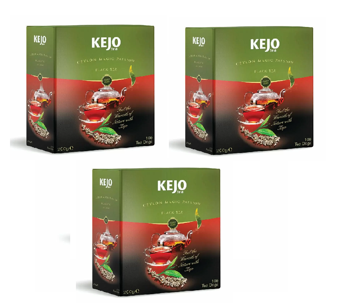 Чай KEJO Magic Passion 100 пакетиков, 3 шт