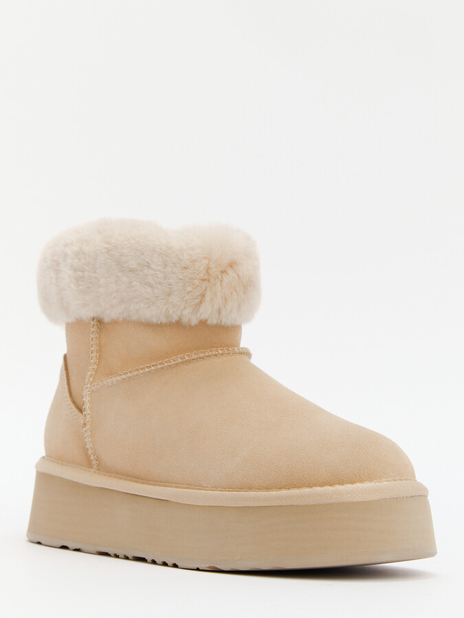 

Угги женские Tendance YS-38168D-46 бежевые 40 EU, Бежевый, YS-38168D-46