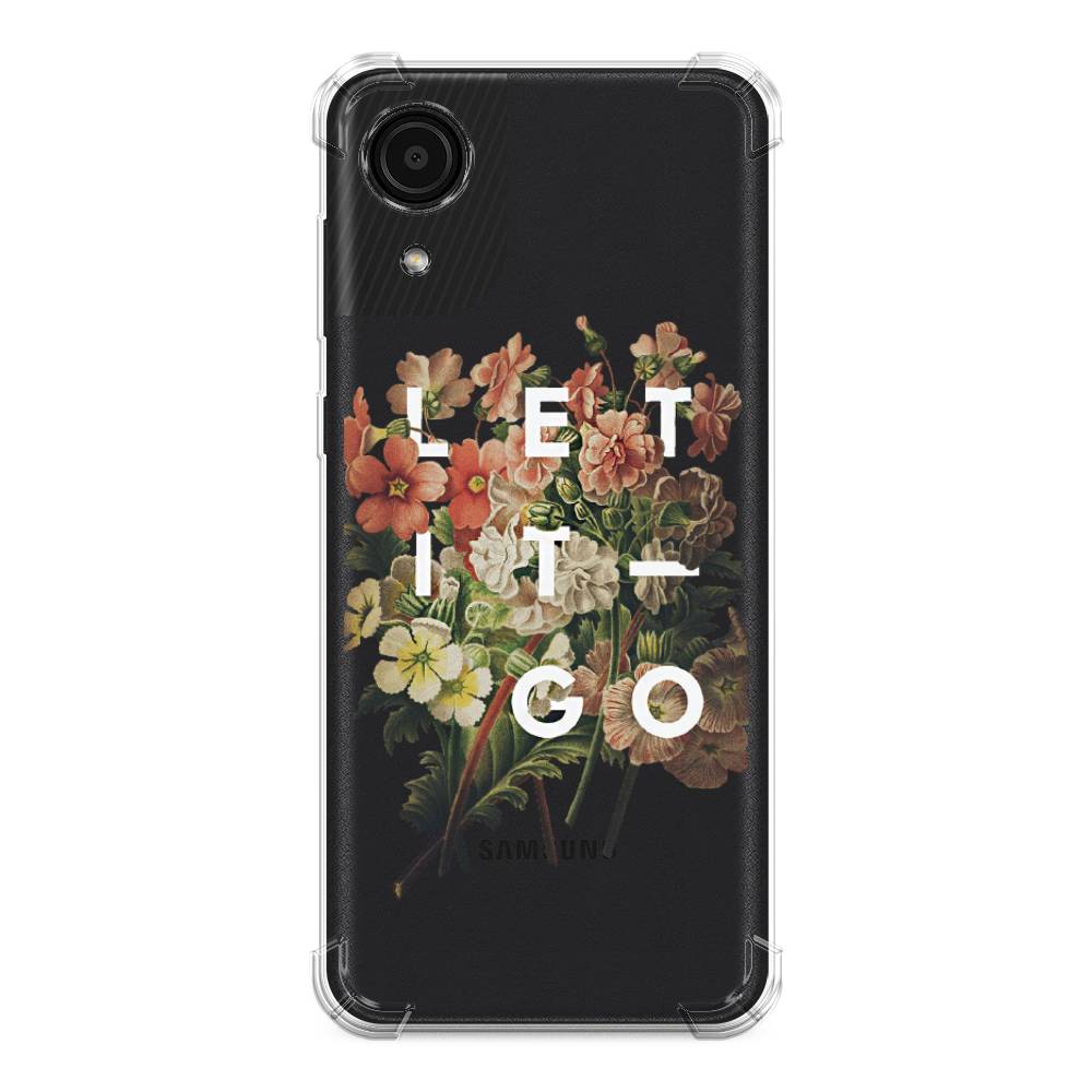 

Чехол Awog на Samsung Galaxy A03 Core / Самсунг A03 Core "Let it Go", Зеленый, 2104751-1