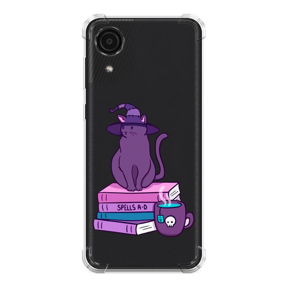

Чехол Awog на Samsung Galaxy A03 Core / Самсунг A03 Core "Magic Cat", Розовый, 2104751-1