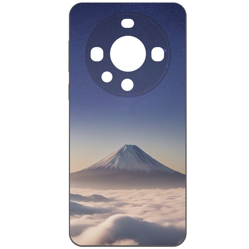 

Чехол-накладка Krutoff Soft Case Япония, Фудзияма для Huawei Mate 60 Pro черный