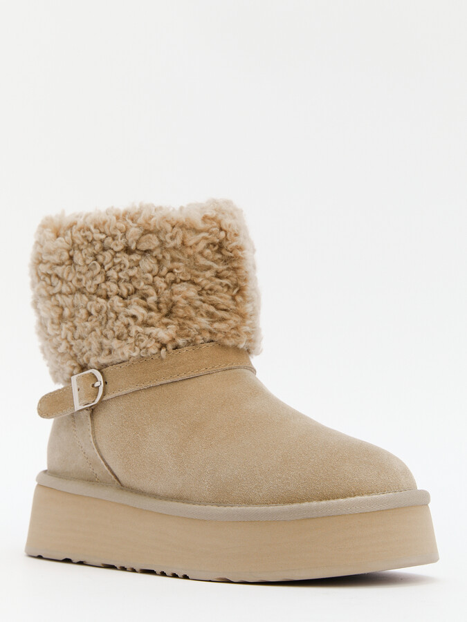 

Угги женские Tendance YS-38168D-66 бежевые 40 EU, Бежевый, YS-38168D-66