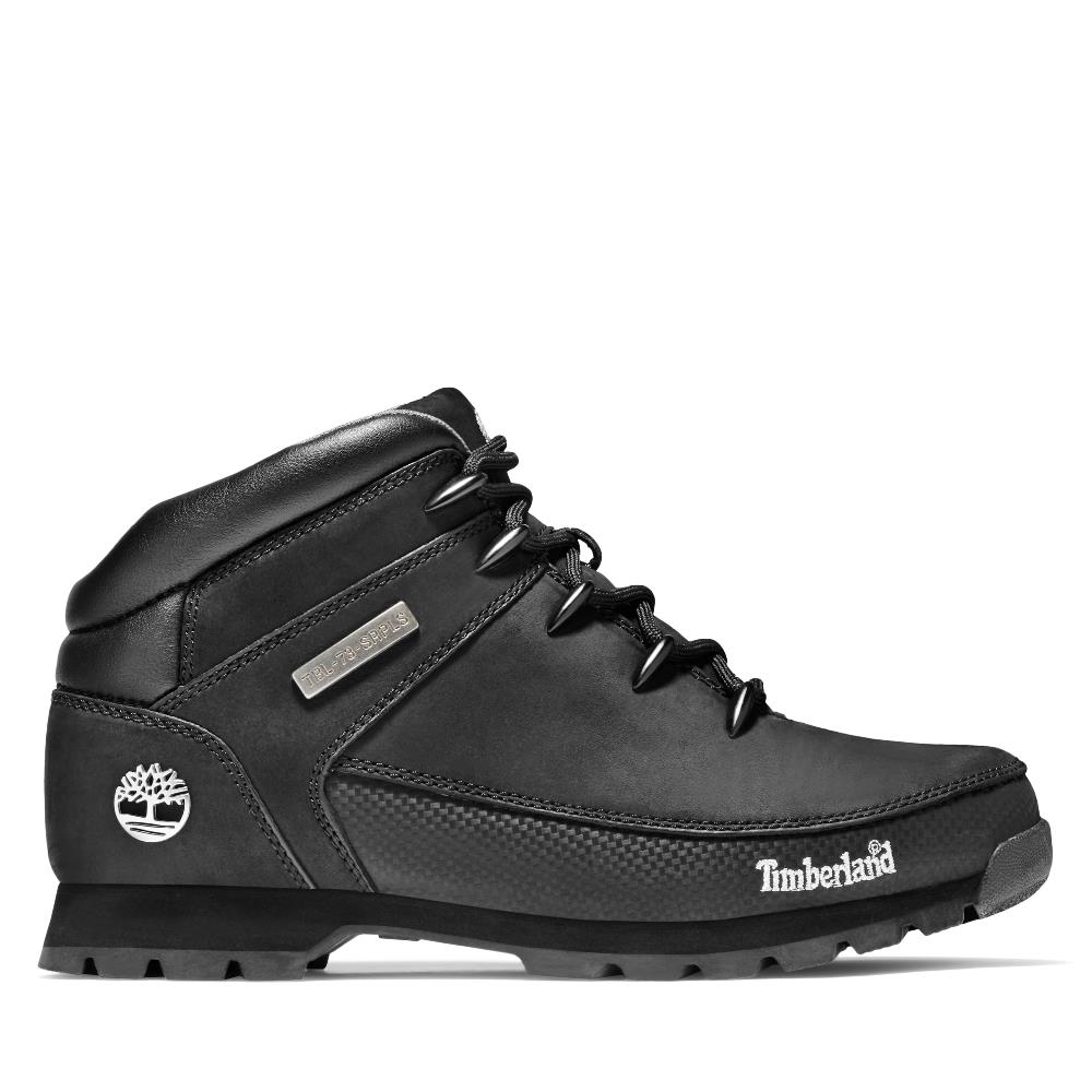 

Ботинки мужские Timberland Euro Sprint Hiker черные 42 EU, Черный, Euro Sprint Hiker