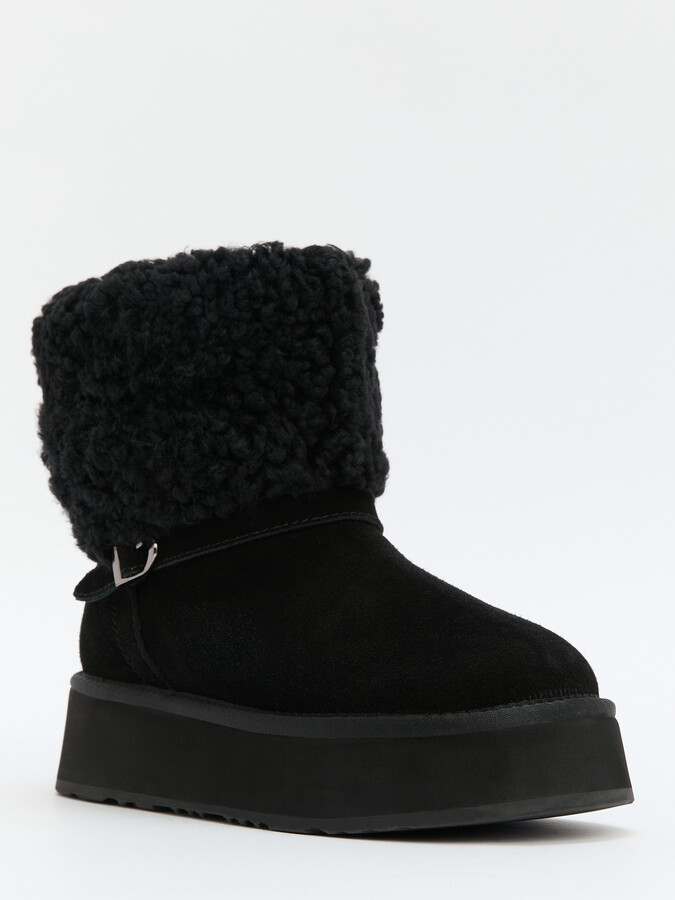 

Угги женские Tendance YS-38168D-66 черные 38 EU, Черный, YS-38168D-66