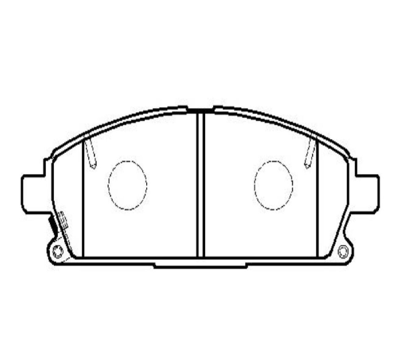 

Тормозные колодки HSB дисковые HP5079
