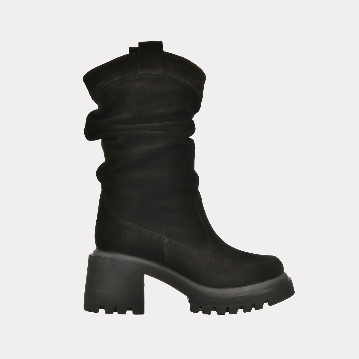 

Полусапоги женские Versiya shop 27714 черные 38 RU, 27714