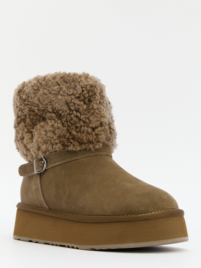 

Угги женские Tendance YS-38168D-66 хаки 37 EU, YS-38168D-66