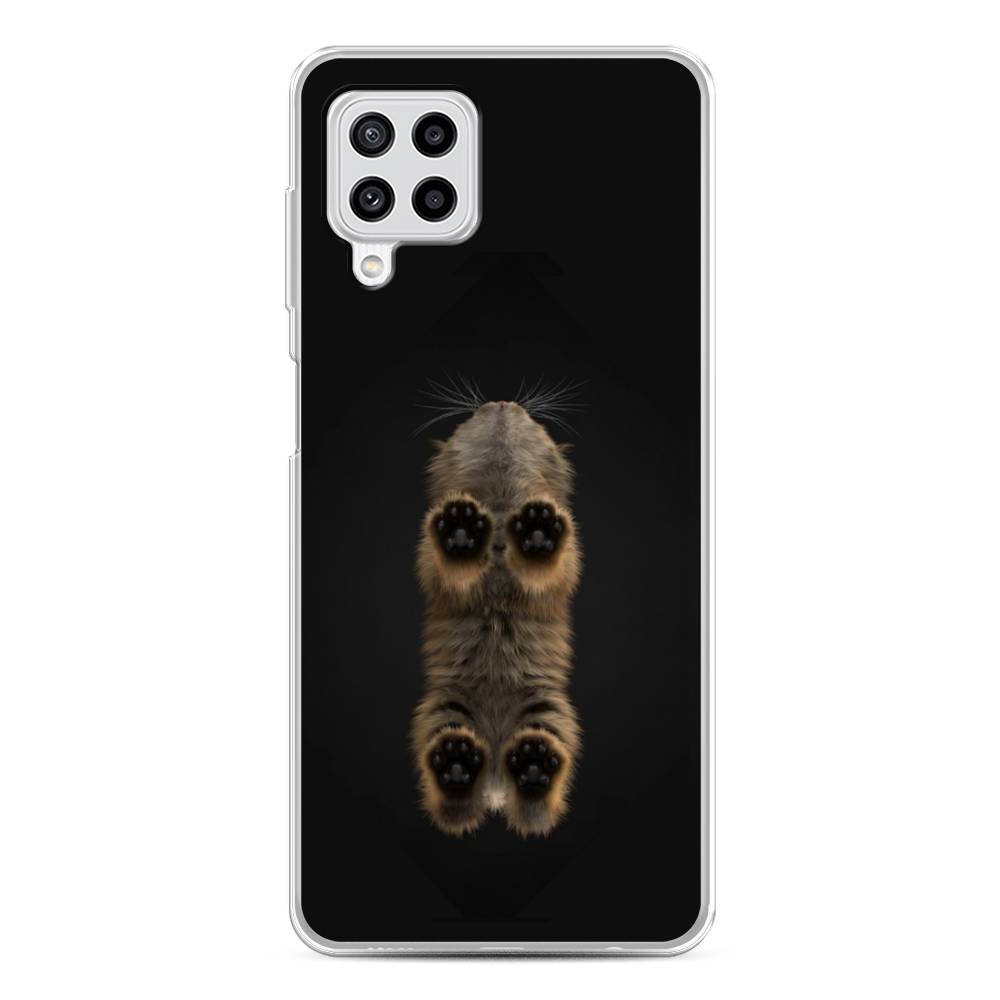 

Чехол Awog на Samsung Galaxy M22 / Самсунг M22 "Кошачьи лапки", Черный, 2103450-1