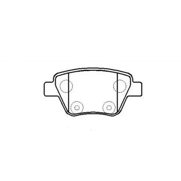 

Тормозные колодки HSB передние HP5388