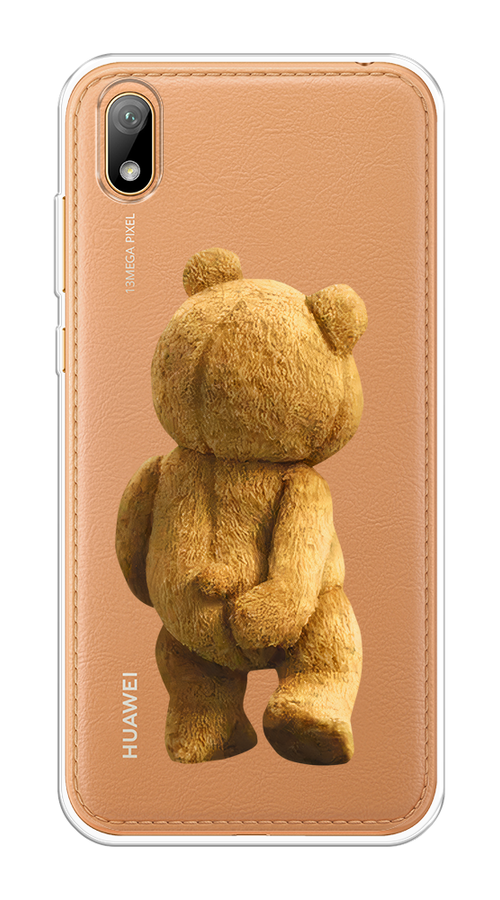 

Чехол на Huawei Y5 2019/Honor 8S/8S Prime "Медвежья спина", Коричневый;прозрачный, 69050-1