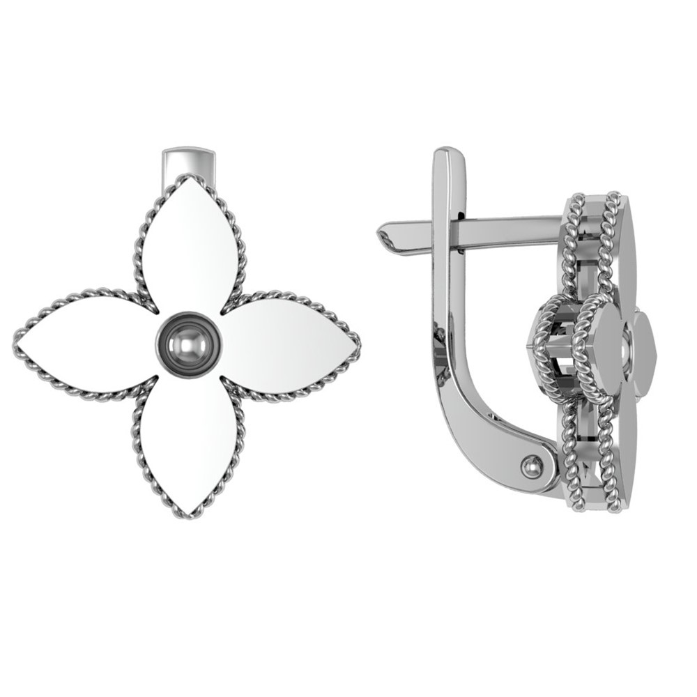 

Серьги из серебра ПРИВОЛЖСКИЙ ЮВЕЛИР 301751, 301751