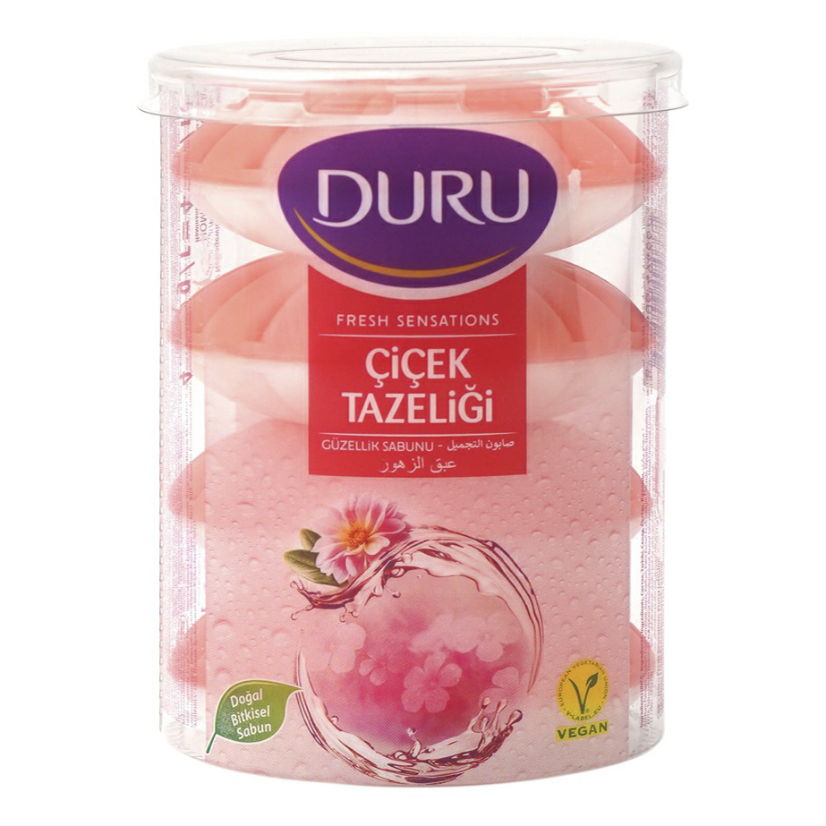

Туалетное мыло Duru Fresh Sensations для лица и тела 110 г х 4 шт