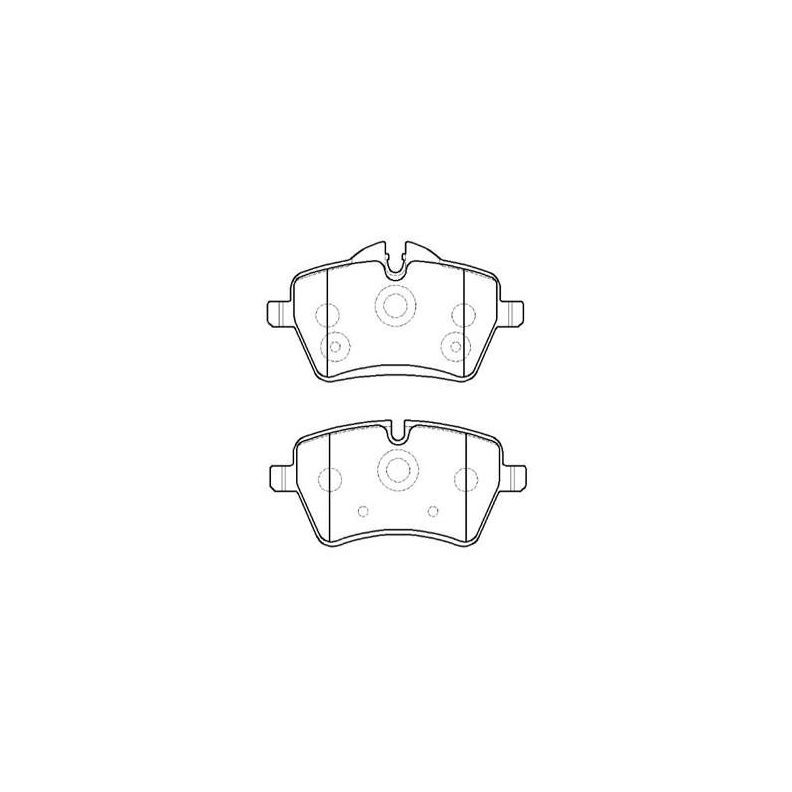 

Тормозные колодки HSB дисковые HP9929