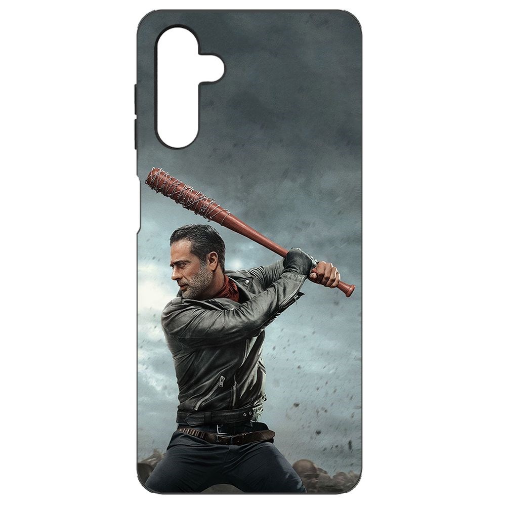 

Чехол-накладка Soft Case Ходячие мертвецы. Ниган для Samsung Galaxy A13 5G (A136), Черный
