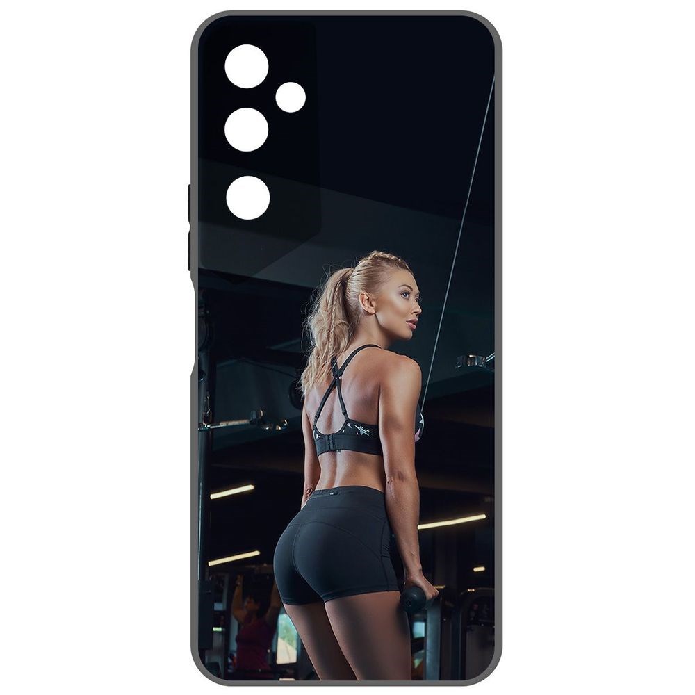 

Чехол-накладка Krutoff Soft Case Шорты женские для TECNO Pova Neo 2 черный