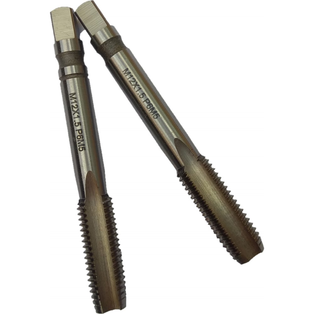 

Машинно-ручной метчик TORNERI М12х1.5 комплект из 2-х штук Р6М5 019800