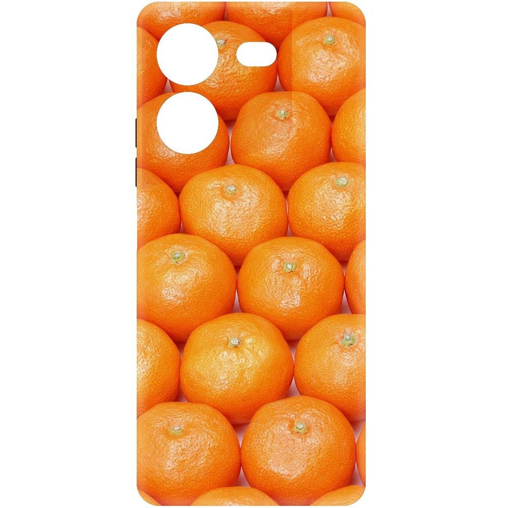 

Чехол-накладка Krutoff Soft Case Мандаринки для TECNO Pova 5 Pro черный