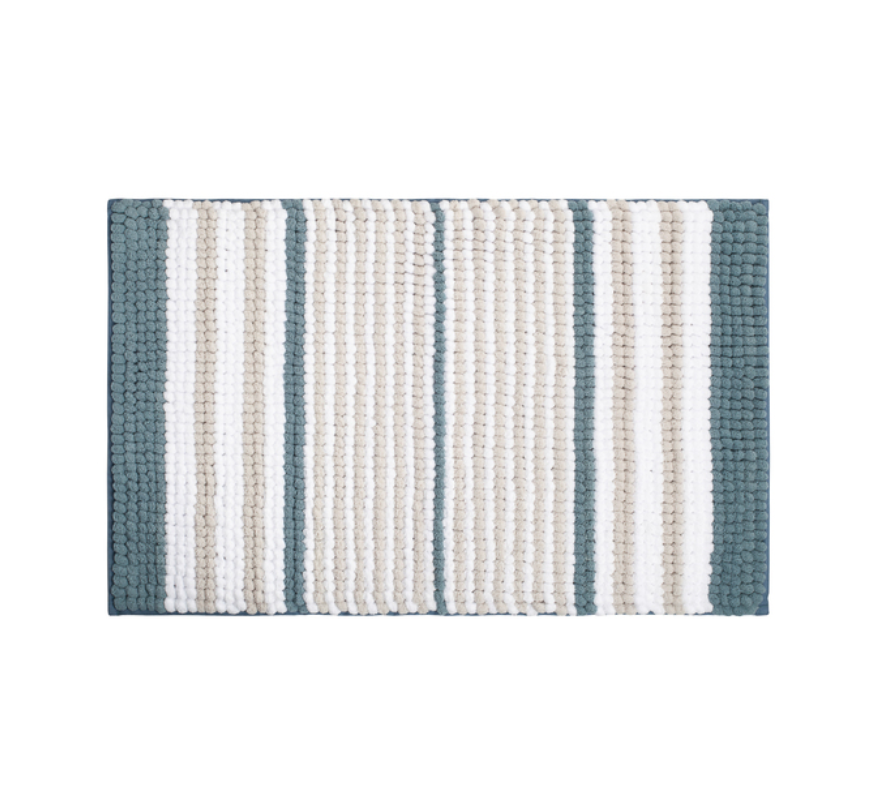 

Коврик для ванной IDDIS Base BC03P58i12, 50x80 см сине-зеленый, Base