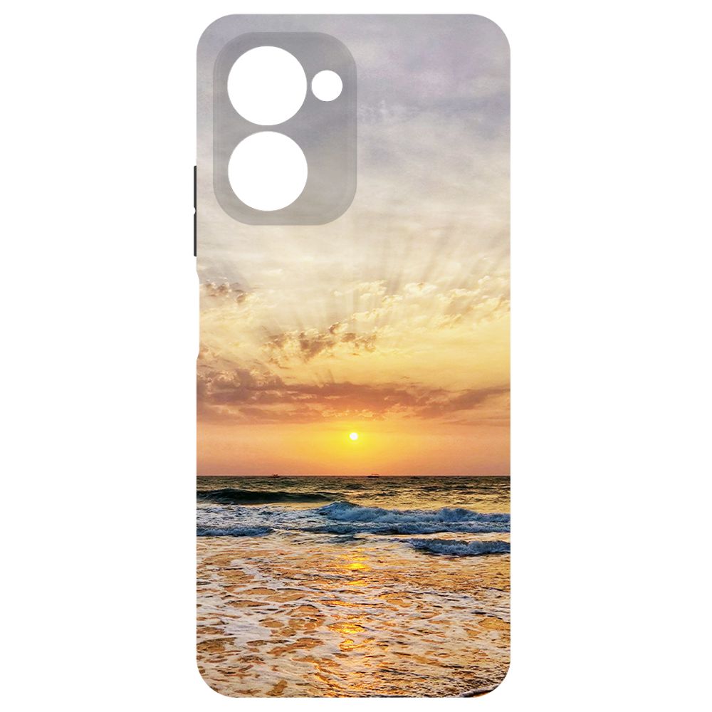 

Чехол-накладка Krutoff Soft Case Индия, Пляжи Гоа для Realme C33 черный