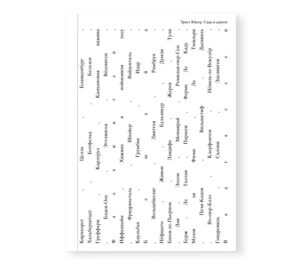 

Сады и дороги, Юнгер Э. Сады и дороги
