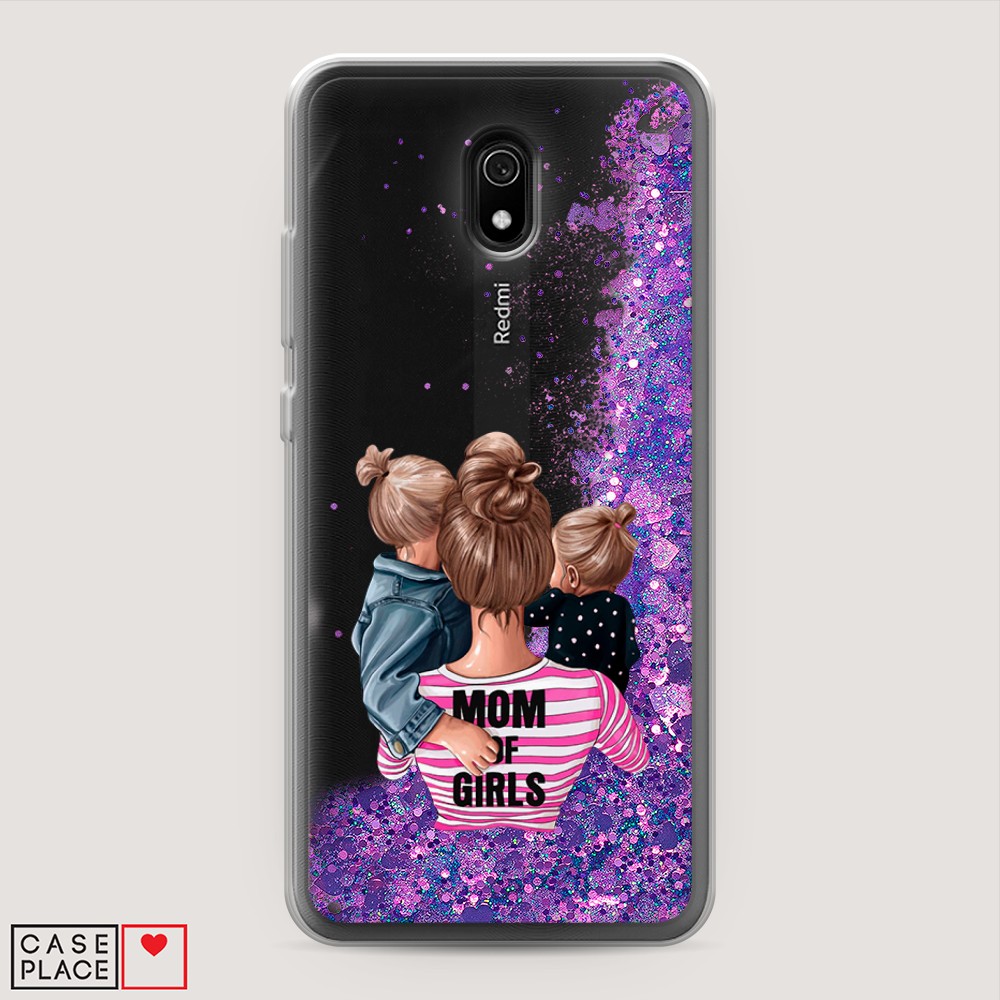 

Чехол Awog на Xiaomi Redmi 8A "Mom of Girls", Разноцветный, 37292-1