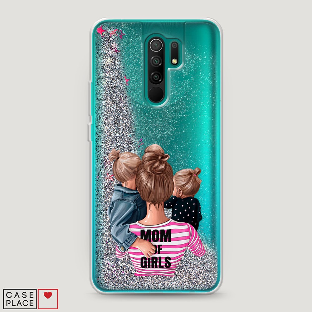 

Чехол Awog на Xiaomi Redmi 9 "Mom of Girls", Разноцветный, 38391-1