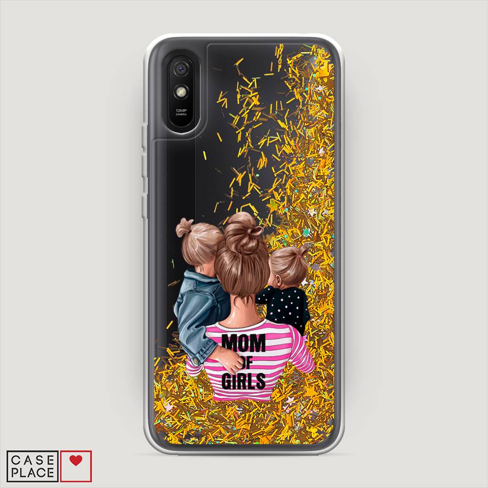 

Чехол Awog на Xiaomi Redmi 9A "Mom of Girls", Разноцветный, 38990-1