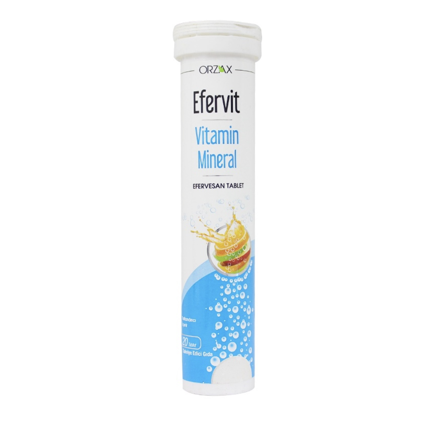 

Мультивитамины и минералы Orzax Efervit Multivitamin Mineral, 20 шипучих таблеток, Multi