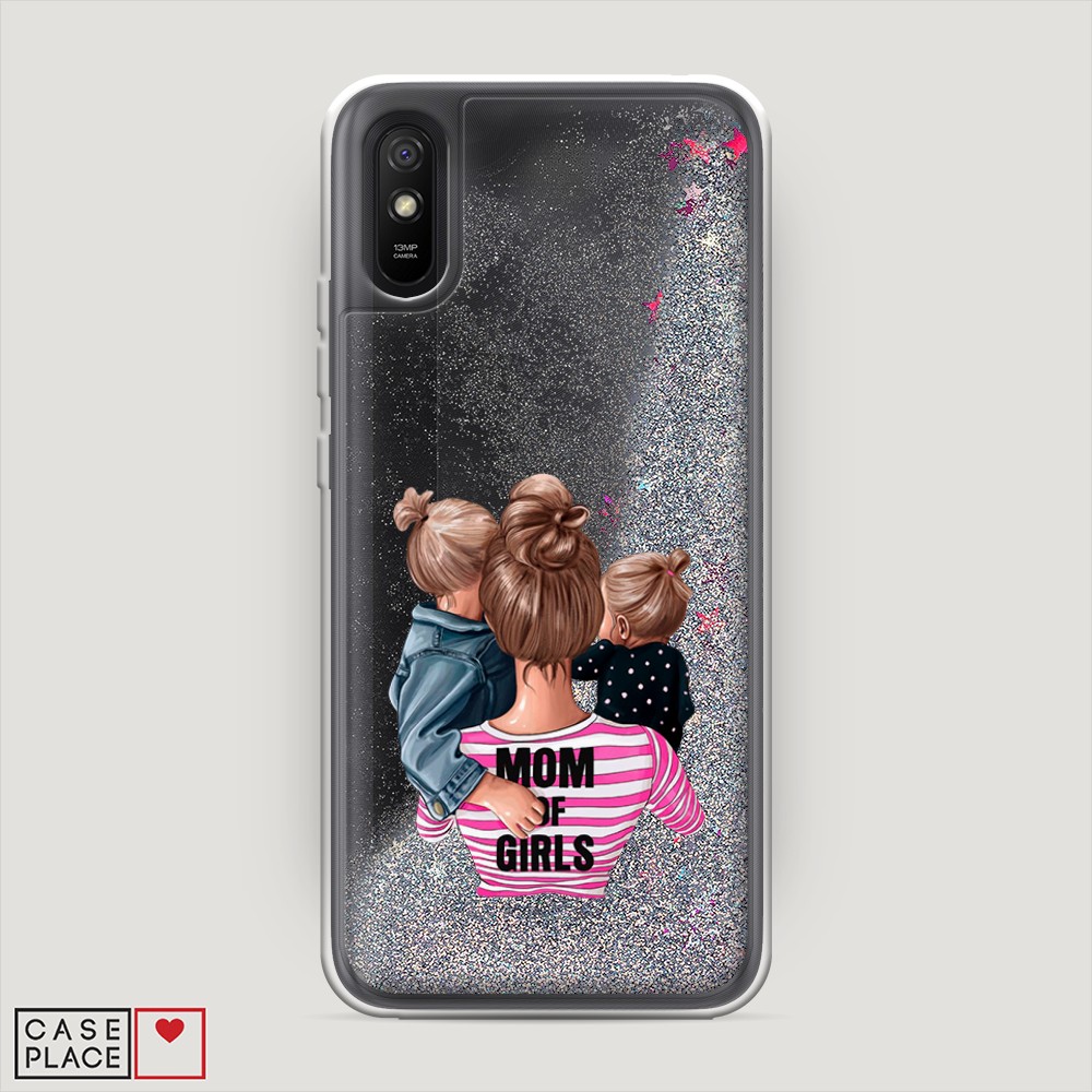 

Чехол Awog на Xiaomi Redmi 9A "Mom of Girls", Разноцветный, 38991-1