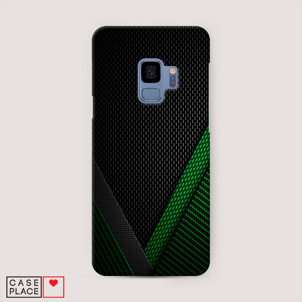 

Чехол Awog "Зеленый карбон" для Samsung Galaxy S9, 25720-2