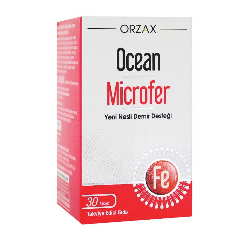 Липосомальное железо Orzax Microfer, 17 мг, 30 таблеток 600022344682