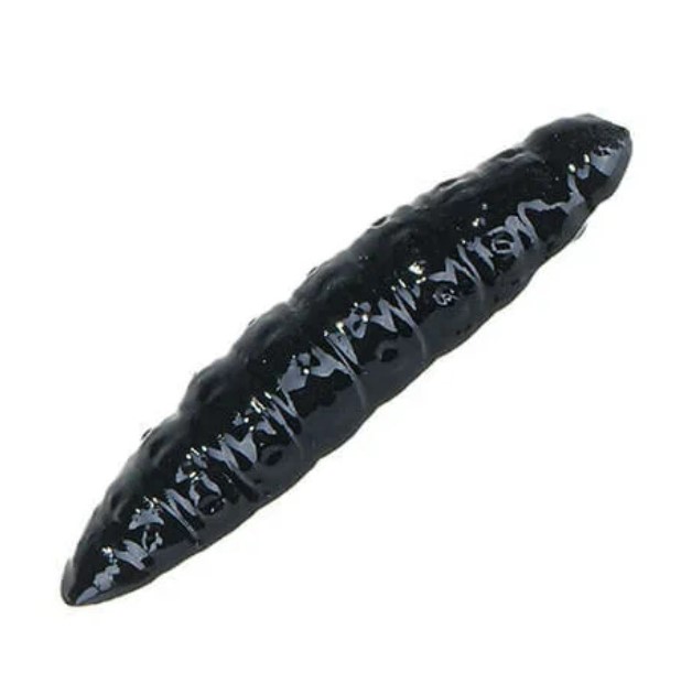 Приманка Dunaev Wax Larva 40мм-7шт, цвет (701) черный