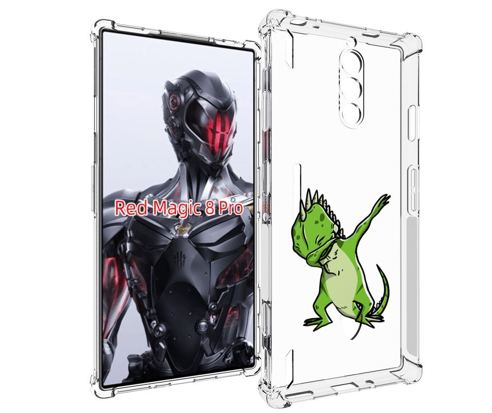 

Чехол MyPads крутая-ящерица для ZTE Nubia Red Magic 8 Pro / Red Magic 8 Pro Plus, Tocco