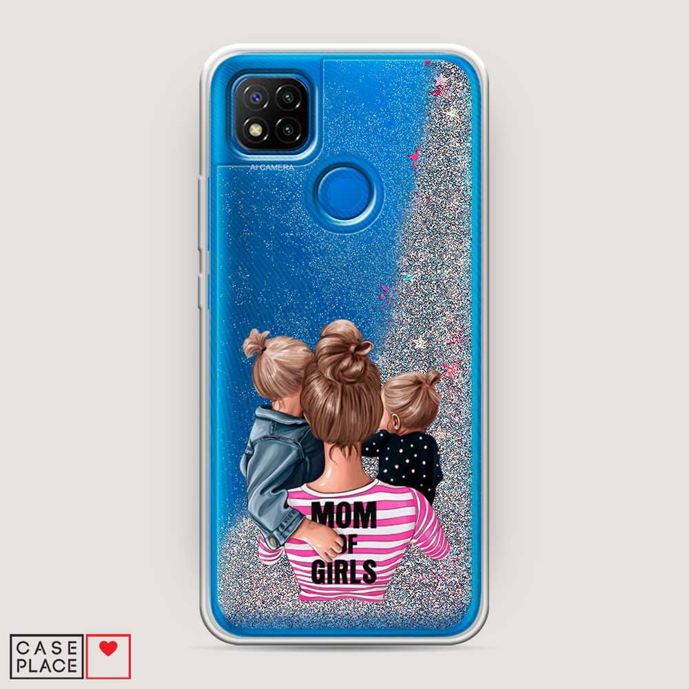 

Чехол Awog на Xiaomi Redmi 9C "Mom of Girls", Разноцветный, 39091-1