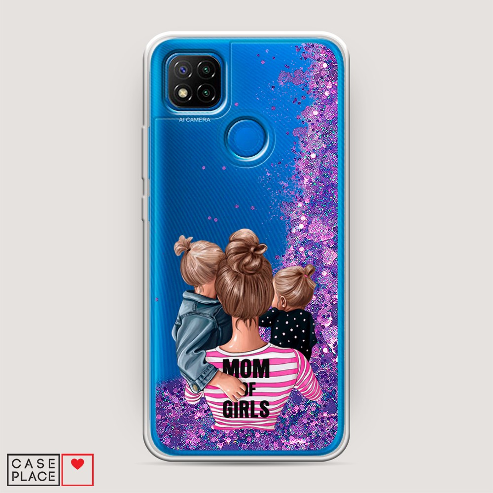 

Чехол Awog на Xiaomi Redmi 9C "Mom of Girls", Разноцветный, 39092-1
