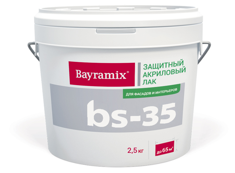 фото Лак bayramix bs-35, акриловый, 2,5кг