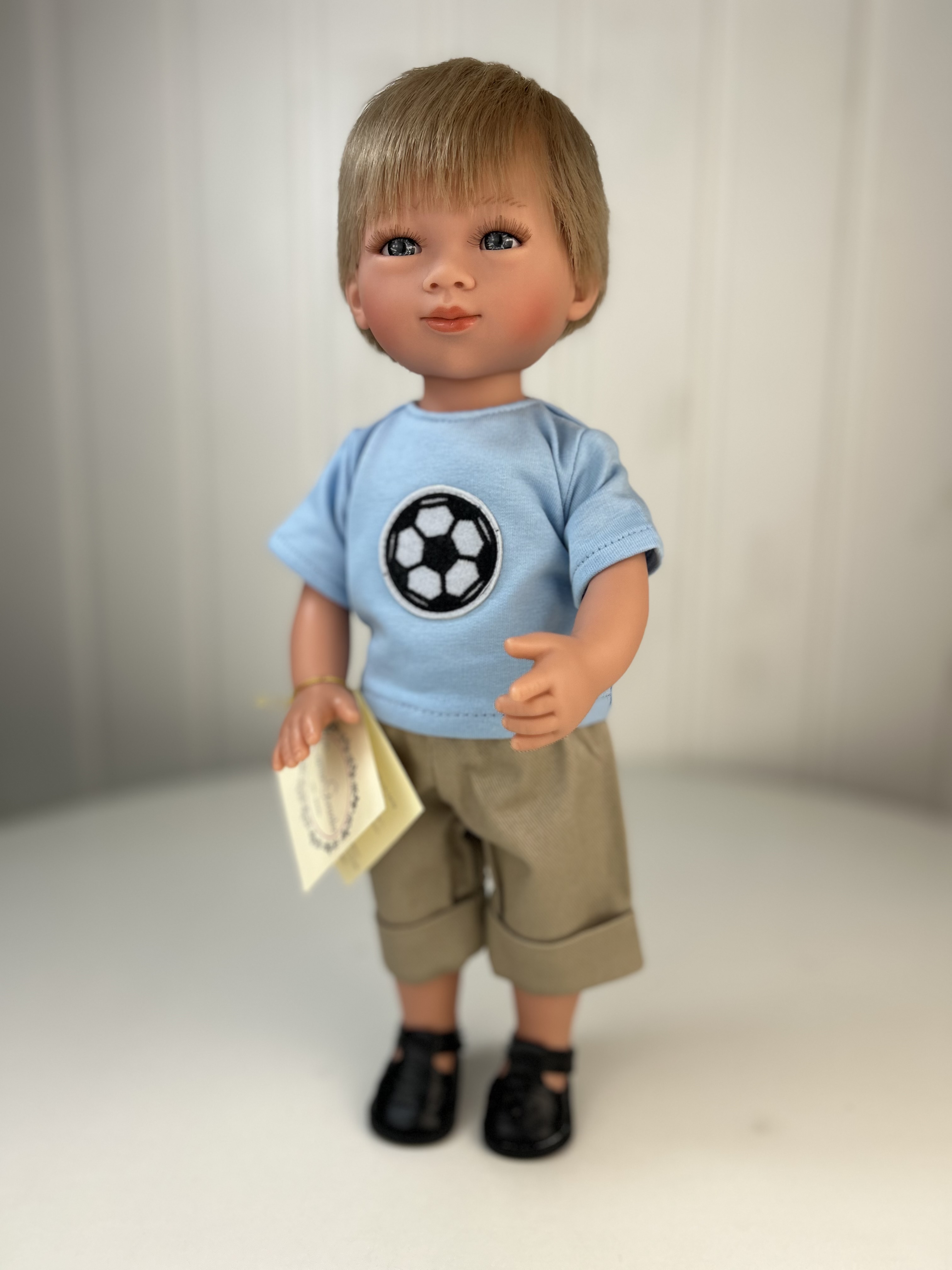 Кукла Carmen Gonzalez Марко, блондин, 34 см