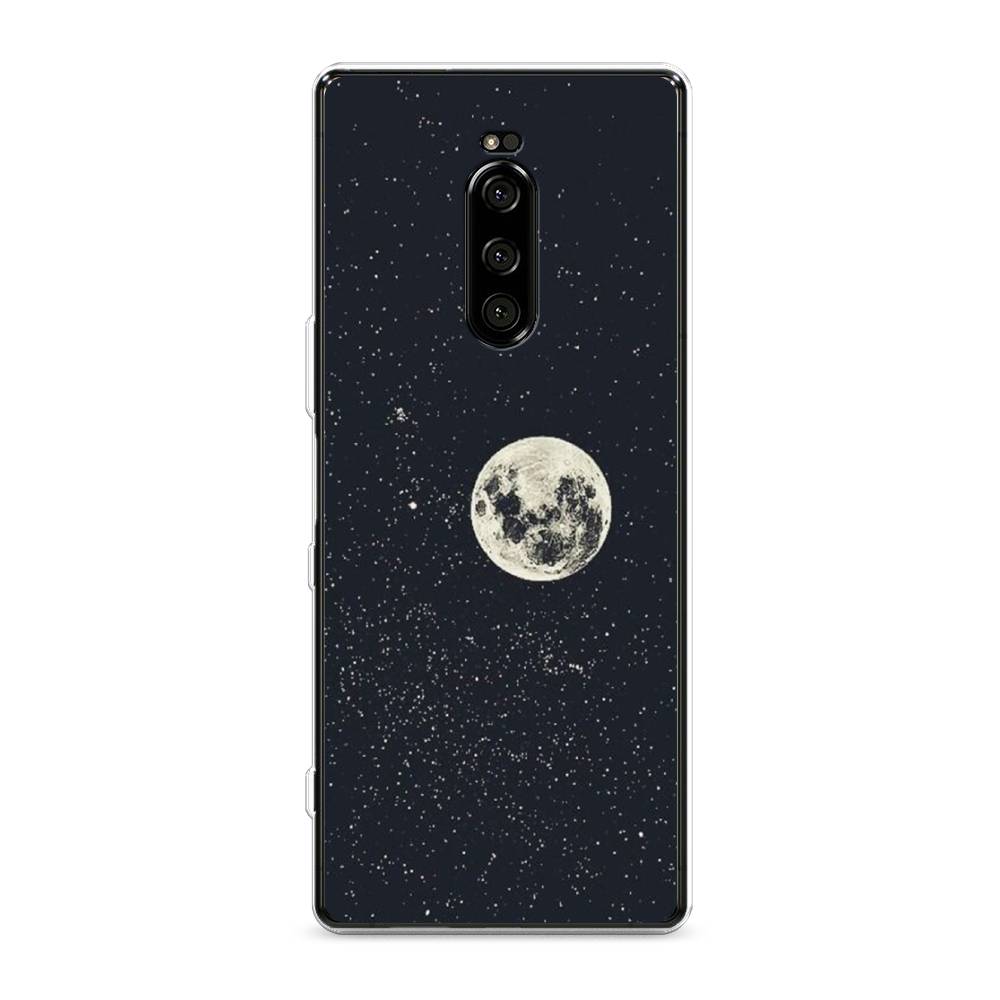 

Чехол на Sony Xperia XZ4 "Полнолуние", Красный, 53850-2