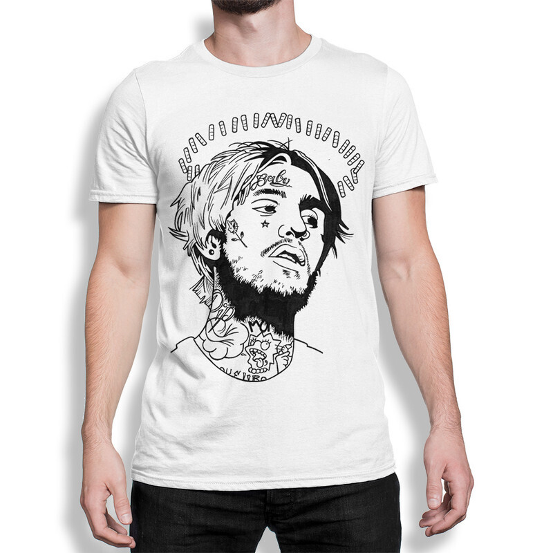 

Футболка мужская Dream Shirts LIL PEEP - Лил Пип 1000630-2 белая 2XL, Белый, LIL PEEP - Лил Пип 1000630-2