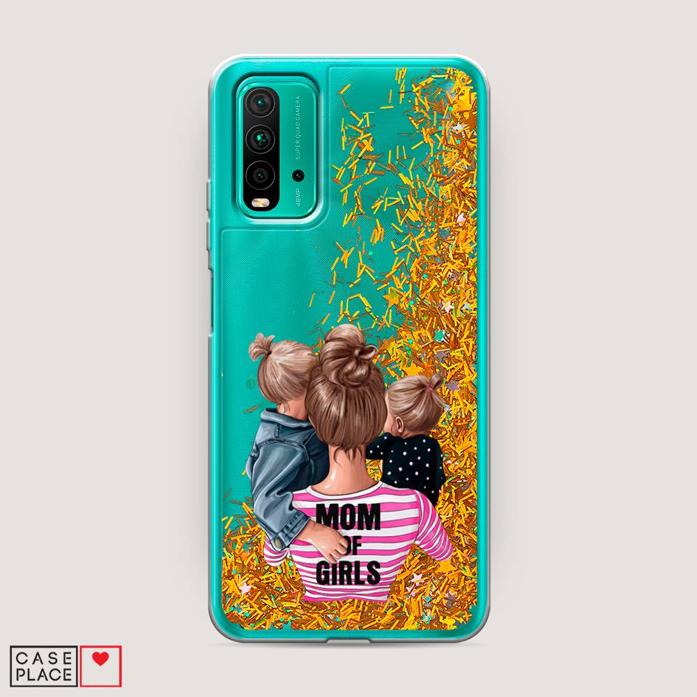 

Чехол Awog на Xiaomi Redmi 9T "Mom of Girls", Разноцветный, 39890-1