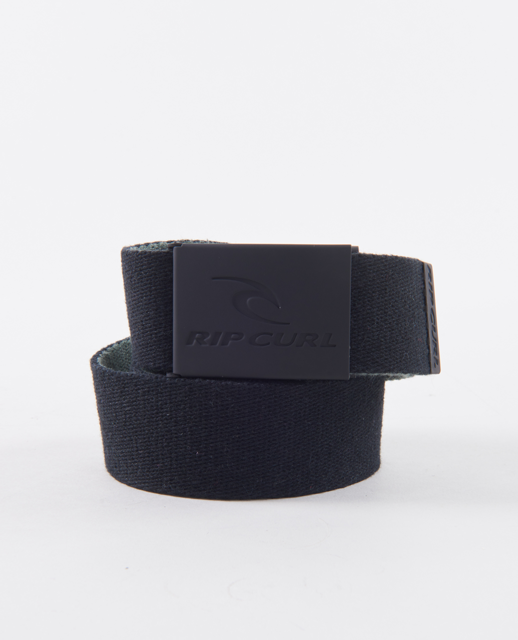 фото Ремень мужской rip curl snap revo webbed belt 6696 black/olive one size