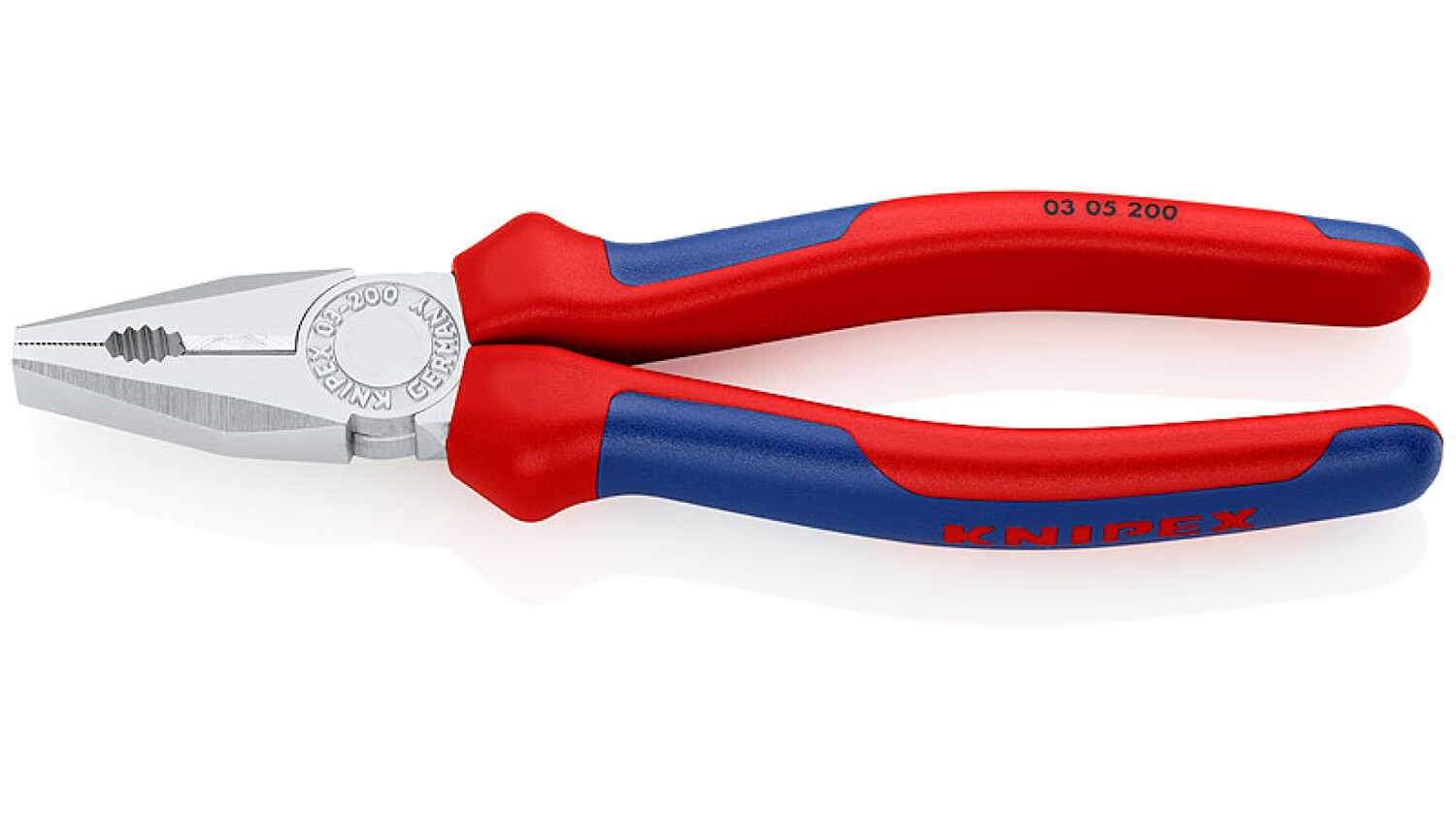 

Плоскогубцы Knipex KN-0305200 200 мм, хром, KN-0305200