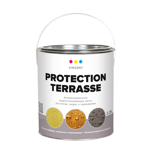 Масло Vinsent Decor Protection Terrasse 900 мл 105-035 масло vinsent decor protection terrasse 900 мл 105 035