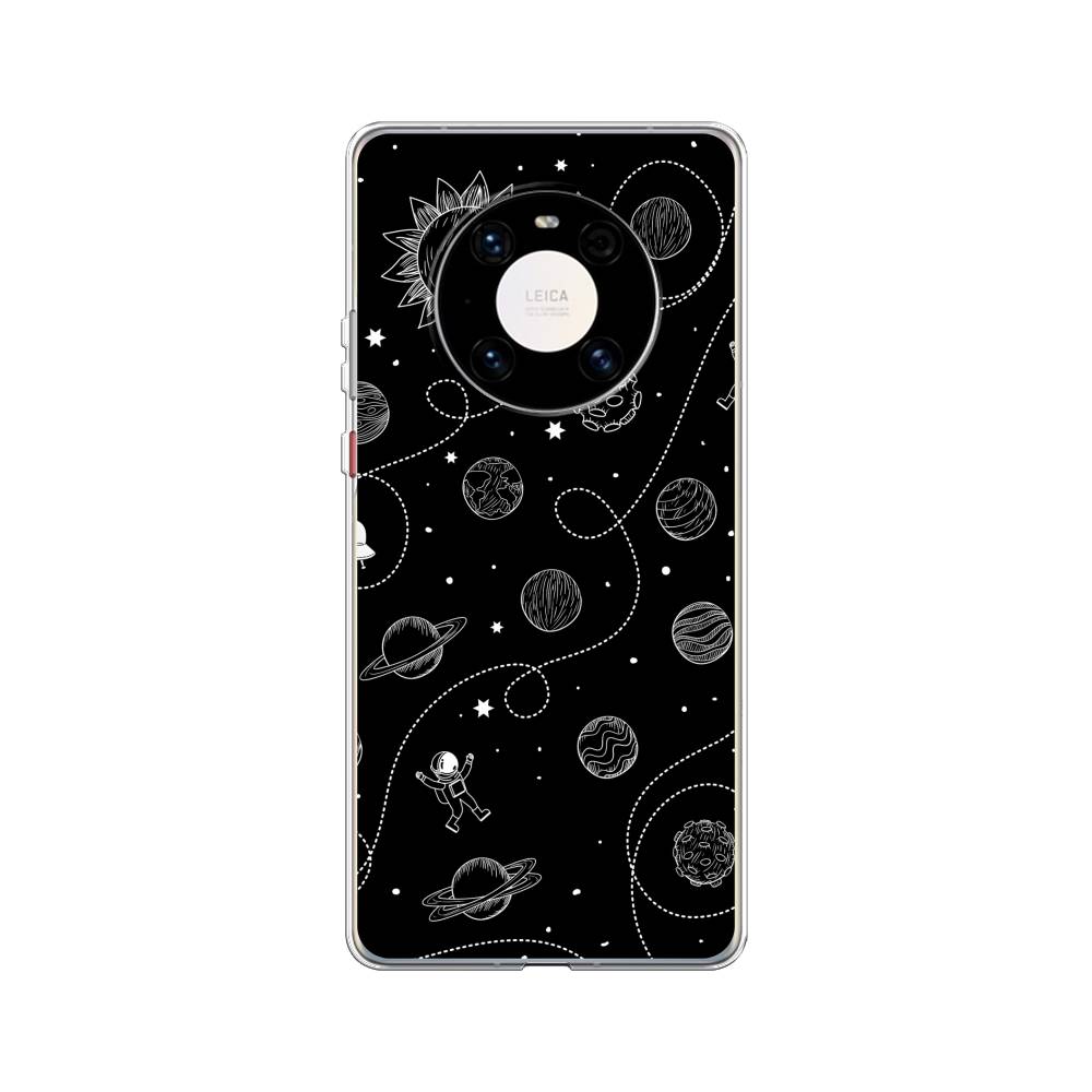 

Чехол Awog на Huawei Mate 40 Pro "В невесомости", Бежевый, 6104450-4