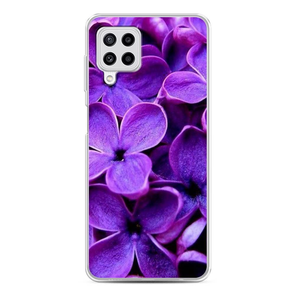 

Чехол Awog на Samsung Galaxy M22 / Самсунг M22 "Сирень крупная", 2103450-8