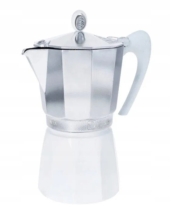 

Кофеварка гейзерная G.A.T. DIVA 101509 white 450мл, на 9 чашек, для индукционной плиты, Белый
