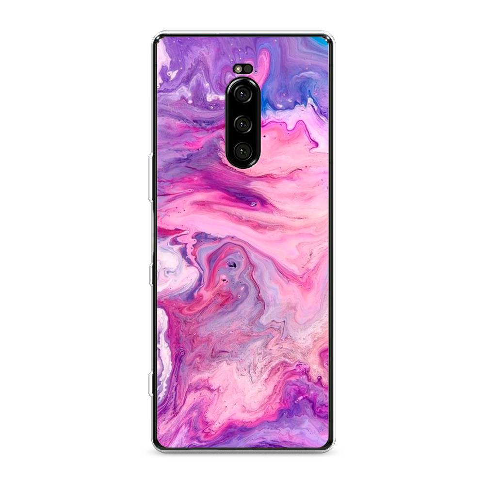 

Чехол на Sony Xperia XZ4 "Нежно-розовая абстракция", Розовый, 53850-3